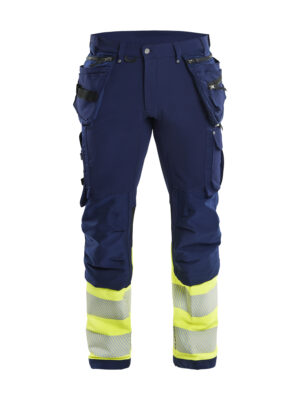 High Vis Arbeitshose 4-Wege-Stretch