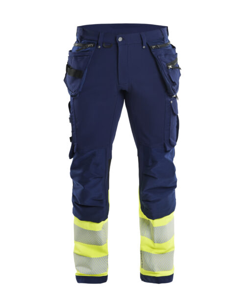 High Vis Arbeitshose 4-Wege-Stretch