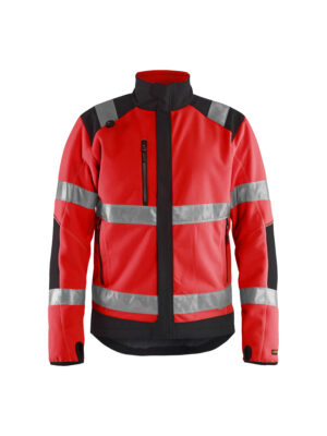 High Vis Fleecejacke winddicht
