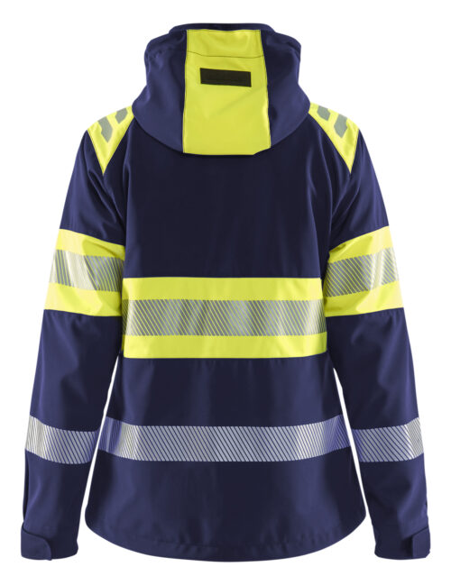 Damen High Vis Softshell Jacke