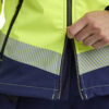Damen High Vis Softshell Jacke