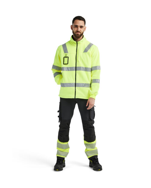 High Vis Fleecejacke