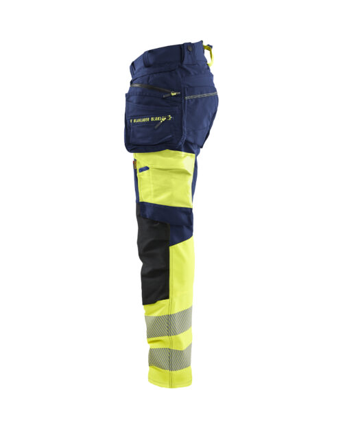 High Vis Arbeitshose 4-Wege-Stretch