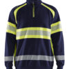 cee1962a-de08-49a7-bede-1cd89ddda834 High Vis Sweatshirt Half-Zip