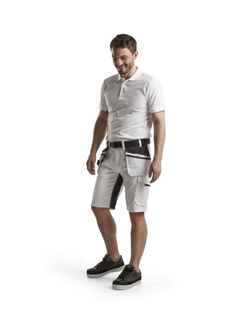 Maler Shorts mit Stretch