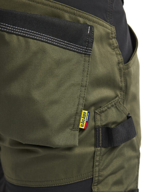 Handwerker Shorts mit Stretch