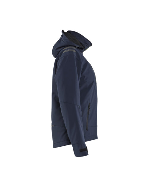 Damen Softshell Winterjacke leicht gefüttert