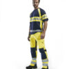 High Vis Arbeitshose mit Ventilationseffekt