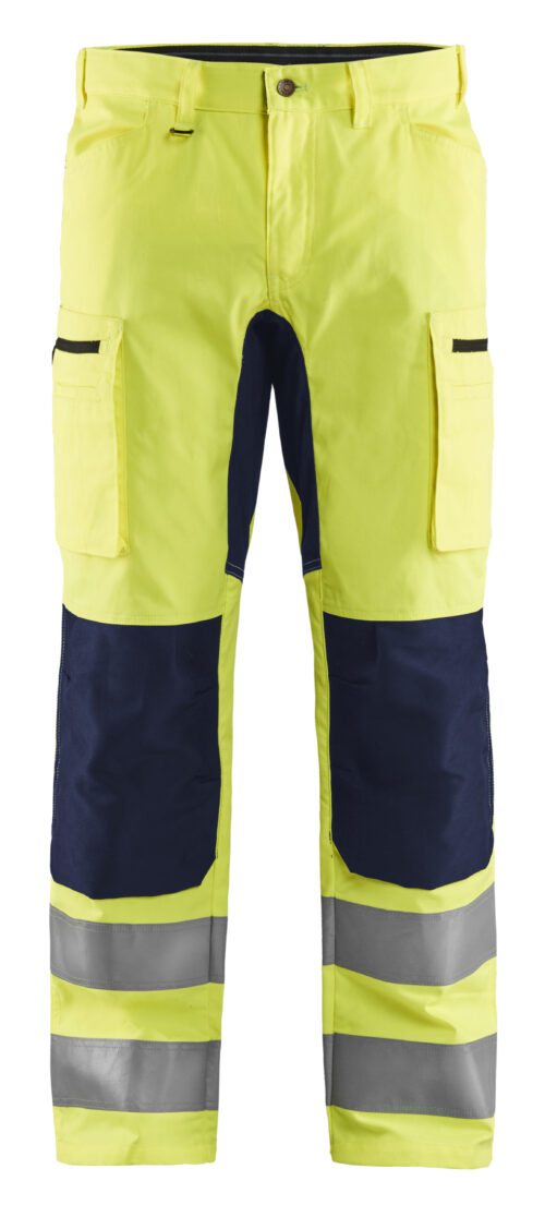 High Vis Arbeitshose mit Stretch