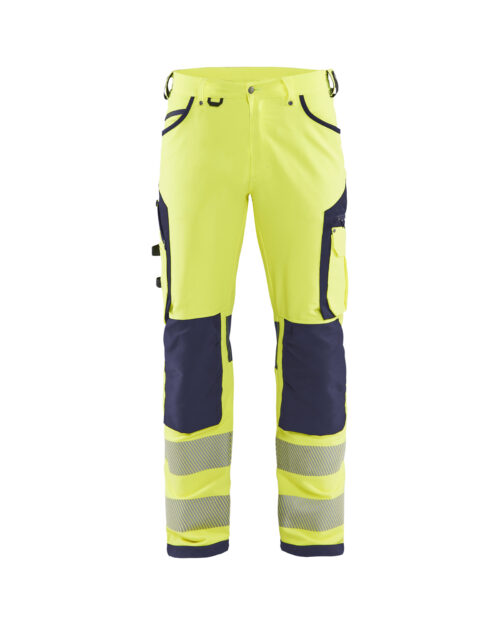 High Vis Arbeitshose 4-Wege-Stretch ohne Werkzeugtaschen
