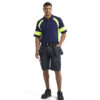 Poloshirt mit High Vis
