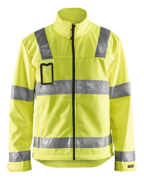 High Vis Softshell Jacke