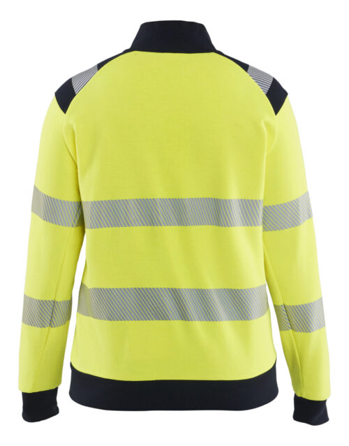 Damen High Vis Multinorm Sweatjacke
