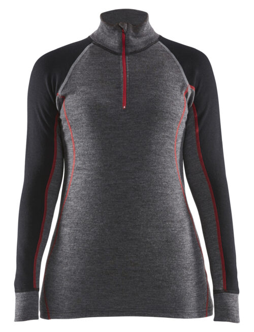 Damen Thermo-Shirt Half-Zip XWarm