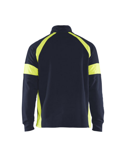 e0eade01-4805-4631-b197-7c2bb990219c Sweatshirt Half-Zip mit High Vis