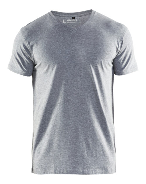 e6d29f44-95f9-48fc-9e8d-e55f9af5d142 T-Shirt mit V-Kragen