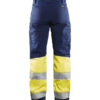 Damen High Vis Arbeitshose mit Stretch