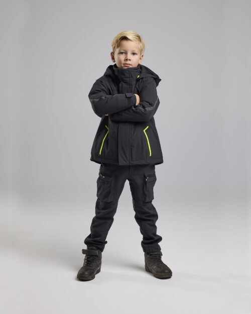 Kinder Winterjacke Stretch leicht gefüttert