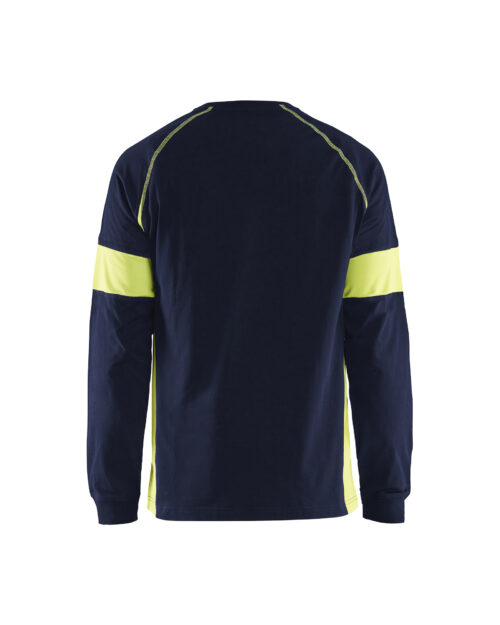 ea23b599-2e35-4720-95d1-155b7b0101fd Langarmshirt mit High Vis