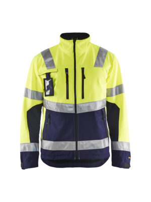 High Vis Softshell Jacke