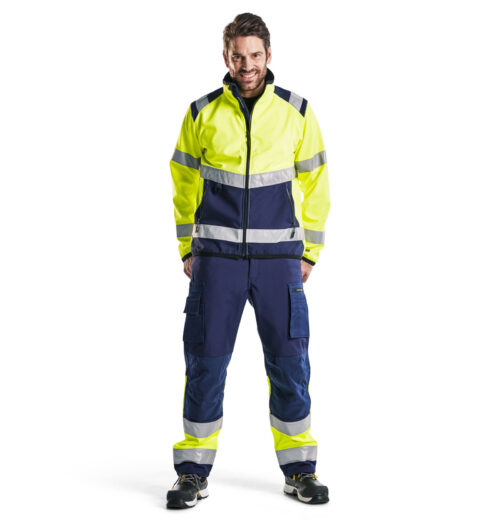 High Vis Softshell Jacke