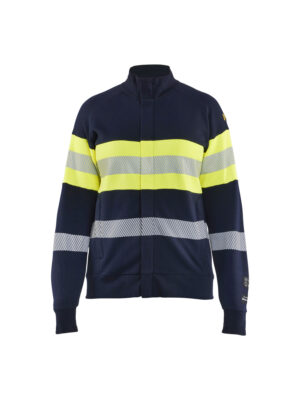 ea8500b6-7d1d-48e0-83d7-cda85caa76e2 Damen High Vis Multinorm Sweatjacke