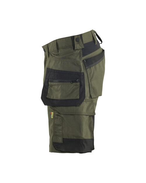 Handwerker Shorts mit Stretch