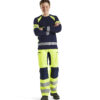 High Vis Arbeitshose mit Stretch