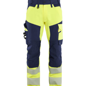 High Vis Arbeitshose 4-Wege-Stretch