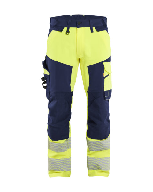 High Vis Arbeitshose 4-Wege-Stretch