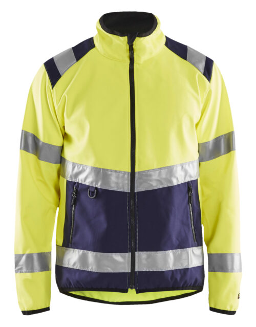 High Vis Softshell Jacke