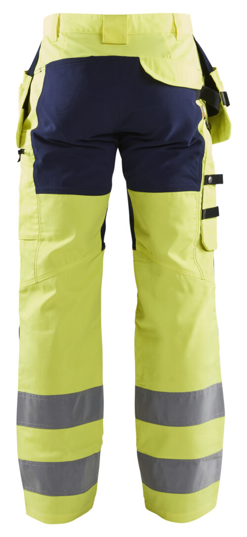 High Vis Arbeitshose mit Stretch