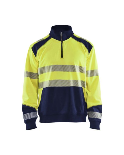 f0851ef5-1380-499e-a9cb-9be3cfa11c43 High Vis Sweatshirt Half-Zip