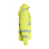 High Vis Sweatjacke mit abnehmbarer Kapuze