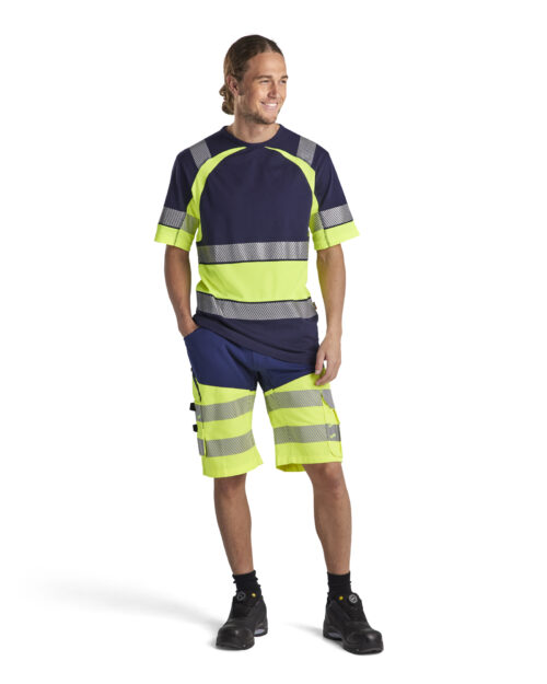 High Vis Shorts mit Stretch