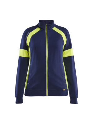 Damen Sweatjacke mit High Vis