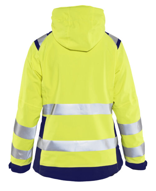 Damen High Vis Shell Jacke