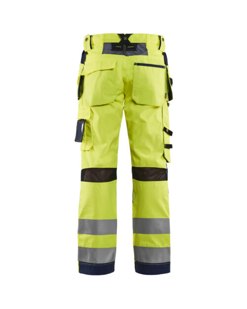 High Vis Arbeitshose mit Ventilationseffekt