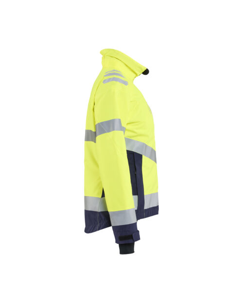 Damen High Vis Winterjacke leicht gefüttert
