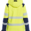 Damen High Vis Softshell Winterjacke leicht gefüttert