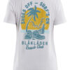 Damen T-Shirt Blåkläder Beach Club
