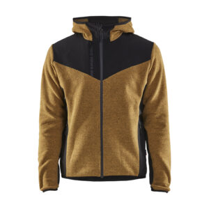Strickjacke mit Softshell